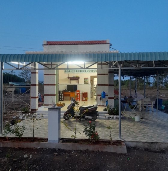 Cho Thuê NHÀ VƯỜN Long Tân Đất Đỏ BRVT 12.000m2 4tr/th