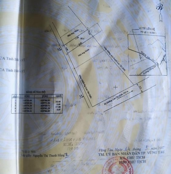 bán dãy phòng trọ đường Lưu Chí Hiếu, gần đường Nguyễn Hữu Cảnh, phường Thắng Nhất ,Tp vũng Tàu.