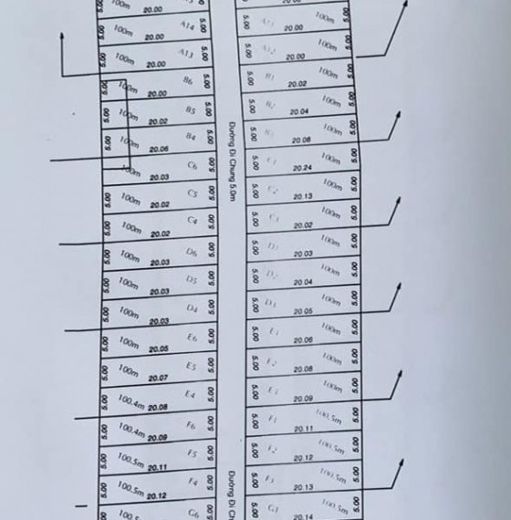 BÁN ĐẤT HẺM 155 ĐÔ LƯƠNG