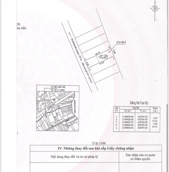 Bán lô đất thổ cư bìa riêng gấn bệnh viện mới, phường 11,  Vũng Tàu. 