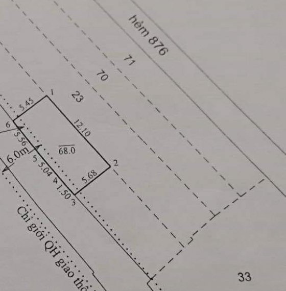 Bán lô đất hẻm 870 đường 30/4, p11