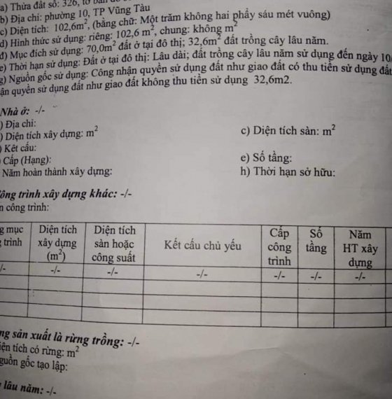 Bán lô đất 2 mặt hẻm đường lưu chí hiếu hẻm 183/9d