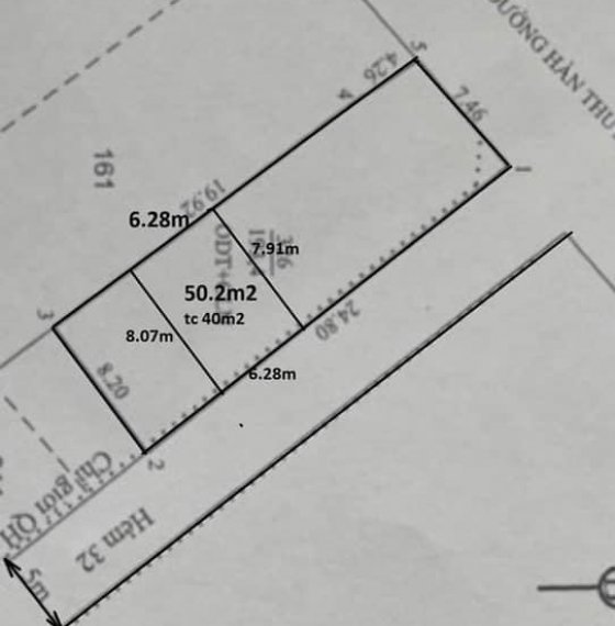 BÁN ĐẤT HẺM  HÀN THUYÊN PHƯỜNG 10 VŨNG TÀU. 