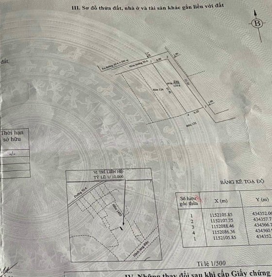 Chính chủ cần tiền gấp gửi bán lô đất hẻm 1410 đường 30/4 P12 tp Vũng Tàu   