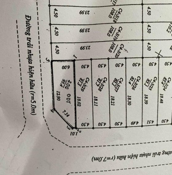 Lô góc 2mt khu đô thị Chí Linh , p Thắng Nhất tp Vũng Tàu   