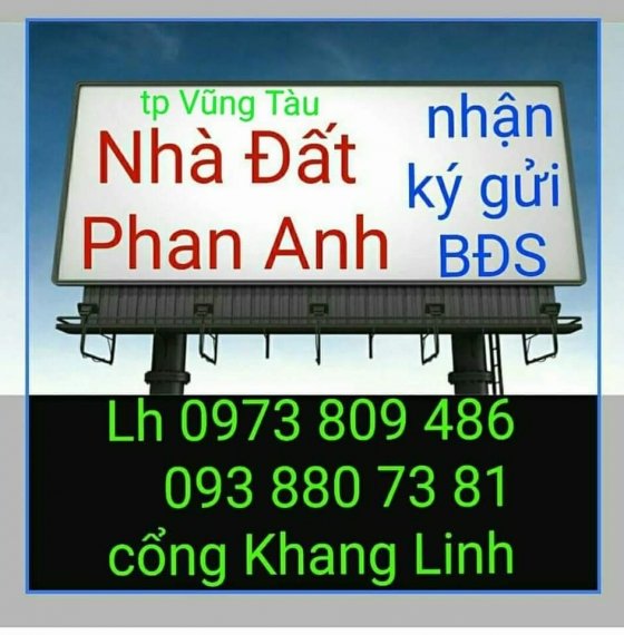 Bán đất dự án nhà ở khang linh P10 tpvt