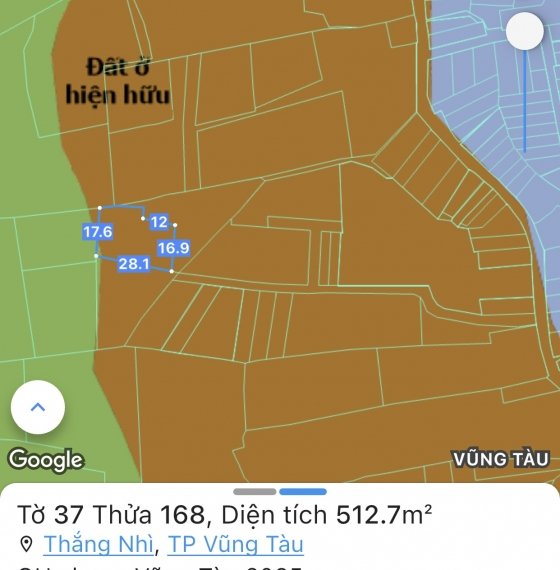 Bán Đất hẻm đường Lê Lợi Vũng Tàu 