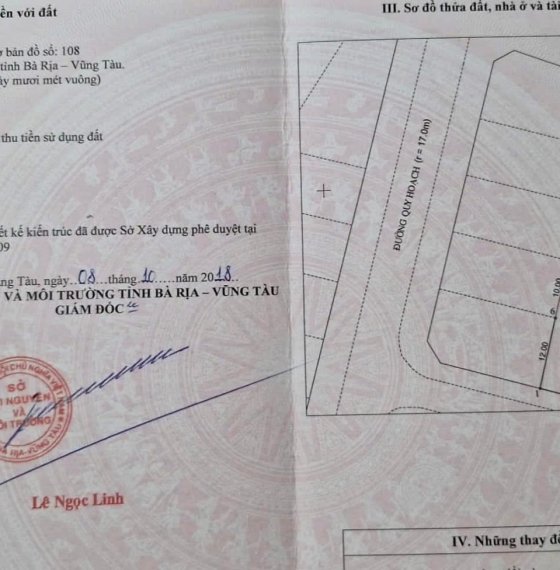Đất Biệt Thự Vũng Tàu GIÁ RẺ NHƯ CHO 270m2 5,4 tỷ 