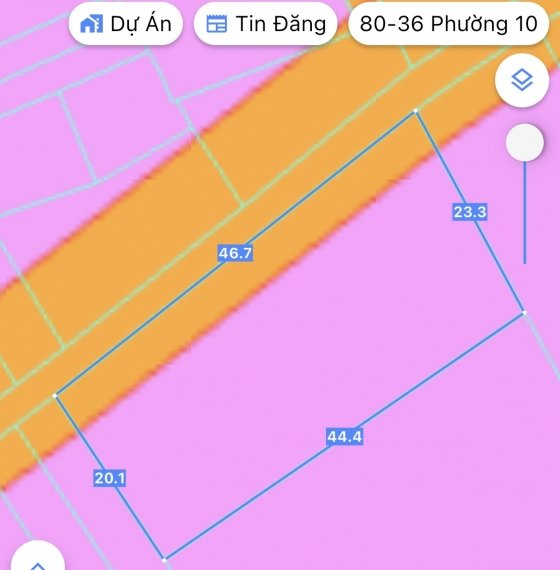 Bán Đất phường 10 Vũng Tàu gần khu đô thị Chí Linh Vũng Tàu