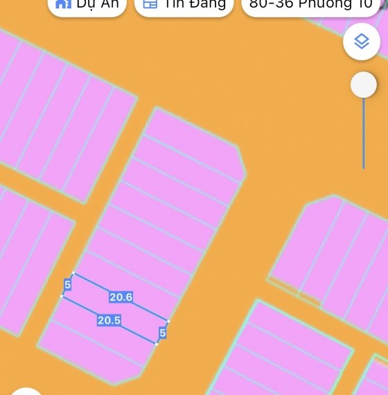 Bán đất phường Long Tâm tp Bà Rịa  vị trí Đẹp đường Hoàng hoa Thám 