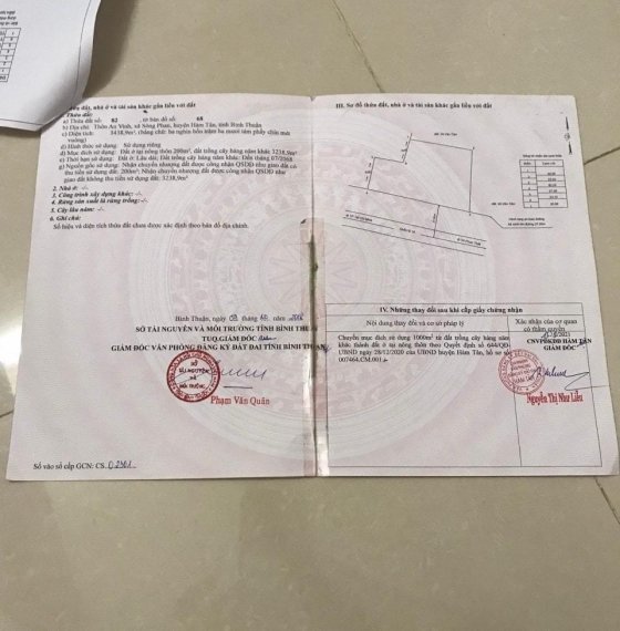 Bán đất Hàm Tân Tỉnh Bình Thuận