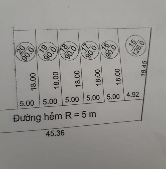 Bán đất  hẻm 780 bờ kênh gần khu khang linh p.10, tp. vũng tàu
