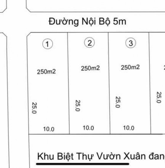 Mở bán một số lô đất biệt thự phân lô DSH tại hẻm 165A Đô Lương Vũng Tàu , cách đường 2/9 khoảng hơn