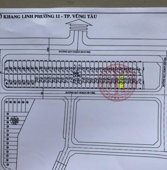 Bán Lô khang linh p11 rẻ nhất khu vực TPVT