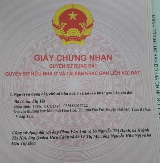 Lô đất đẹp- đường rộng- vị trí trung tâm- giao thông thuận tiện P12 TPVT