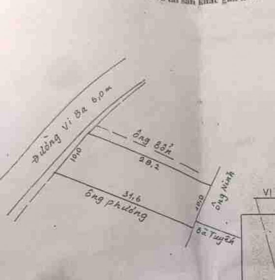Cần bán nhà mặt tiền đường Vi Ba