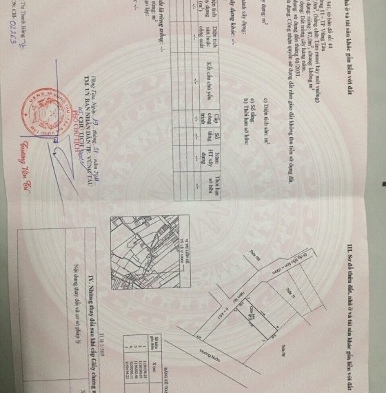 Bán lô đất nông nghiệp sổ riêng hẻm 722 đường 30/4 phường 11 .