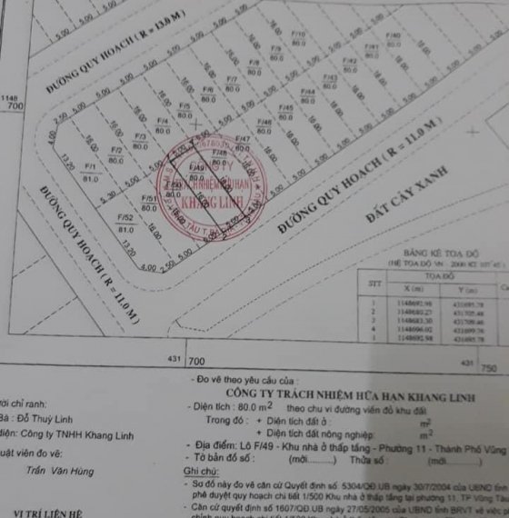 Khu nhà ở Khang Linh P11 , gần biển TPVT