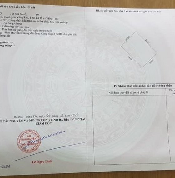 Cần bán Đất hẻm 167 Lưu Chí Hiếu P10 tp Vũng Tàu