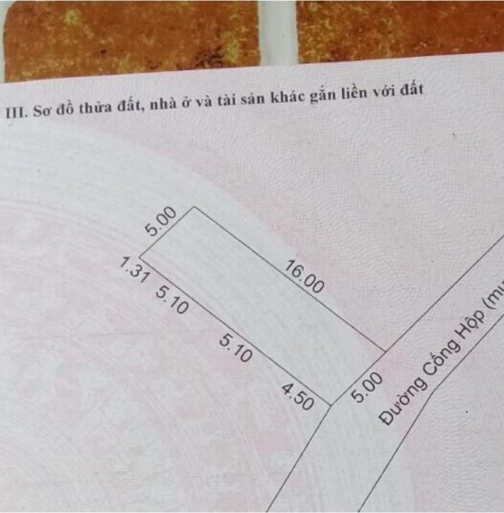 BÁN GẤP LÔ ĐẤT MẶT TIỀN CỐNG HỘP HẺM 167 LƯU CHÍ HIẾU, PHƯỜNG 10, TP VŨNG TÀU.