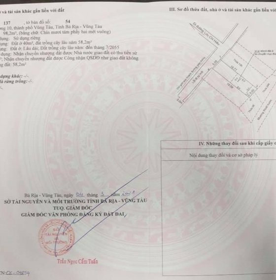 Bán nhà C4 hẻm 167 đường Lưu Chí Hiếu P10 tp Vũng Tàu