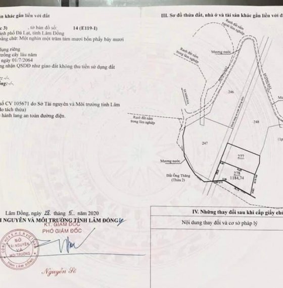 bán rẻ lô đất ngay P10 tp Đà Lạt