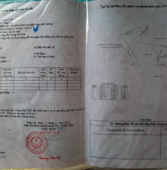 Có lô đất cực rẻ mà vị trí đẹp gần KCN Đông Xuyên. Tp Vũng Tàu