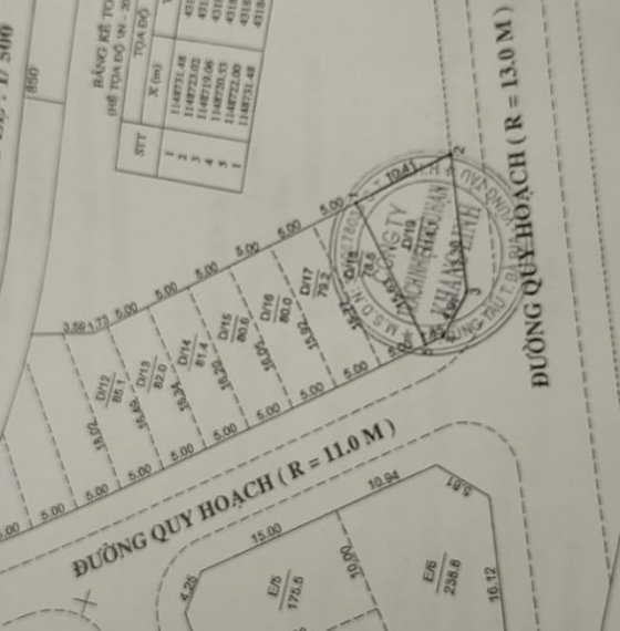 Đất khang Linh P11 TPVT