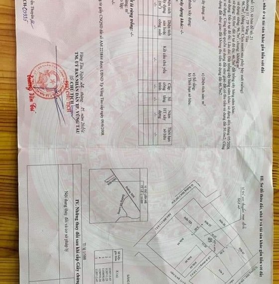 Bán nhà Cấp 4 có 2PN hẻm 870 đường 30.4 P11 TPVT
