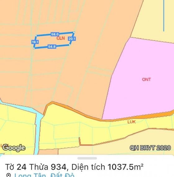 CHỊ BẠN GỬI BÁN LÔ ĐẤT ĐÁ BẠC ,LONG TÂN , ĐẤT ĐỎ, BRVT.