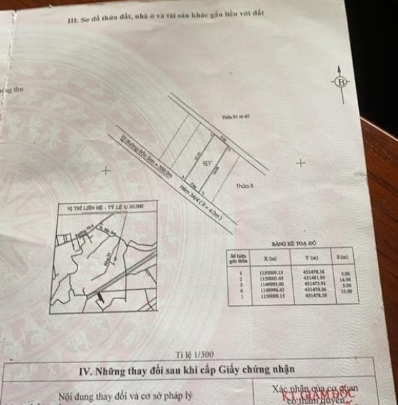 Bán lô đất nông nghiệp sổ riêng hẻm 34 Bắc Sơn, phường 11, TP Vũng Tàu.