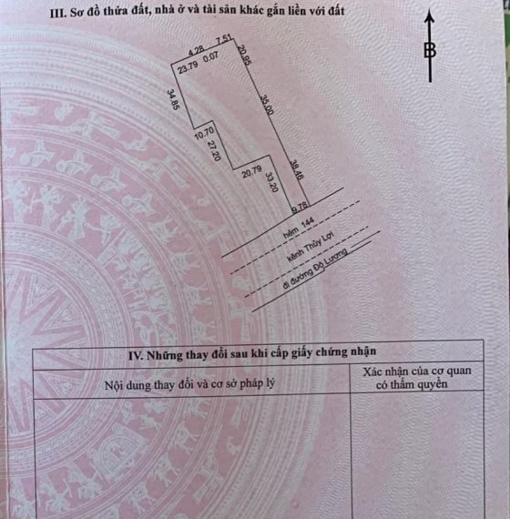 ĐẤT mặt tiền đường Bờ Kênh hẻm 144A Đô Lương. P11 TPVT