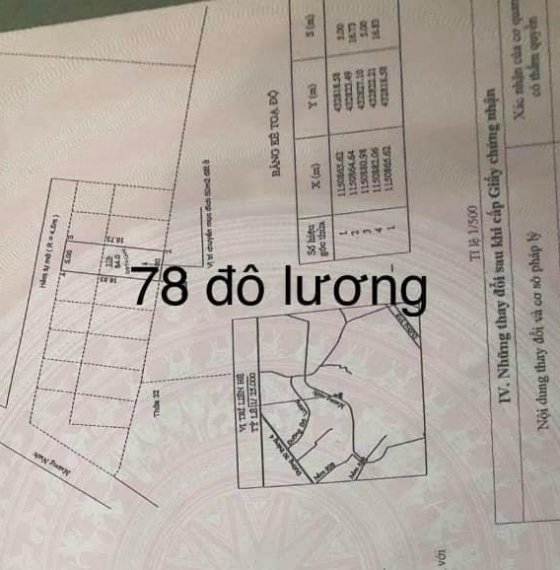 CHÍNH CHỦ CẦN TIỀN NÊN GỬI BÁN GẤP LÔ ĐẤT HẺM 78 ĐÔ LƯƠNG ,PHƯỜNG 11, TP VŨNG TÀU.