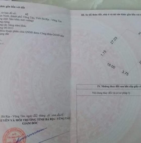 Bán đất giá rẻ hẻm đường bình giã P Nguyễn An Ninh TPVT