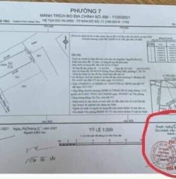 BÁN NHÀ CẤP 4 ĐƯỜNG PHẠM HỒNG THÁI PHƯỜNG 7 TP VŨNG TÀU.