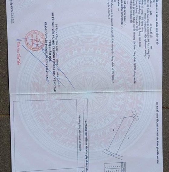E lên 4lô suối rao phủ hồng , huyện châu đức, Brvt.