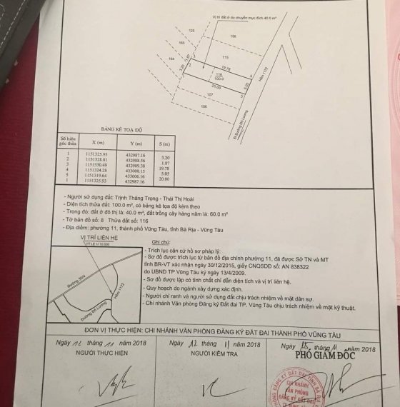 Bán đất thổ cư mặt tiền hẻm Đô Lương thông 30.4 . p11