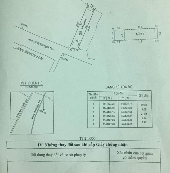 Bán nhà đường Nguyễn Hữu Cảnh