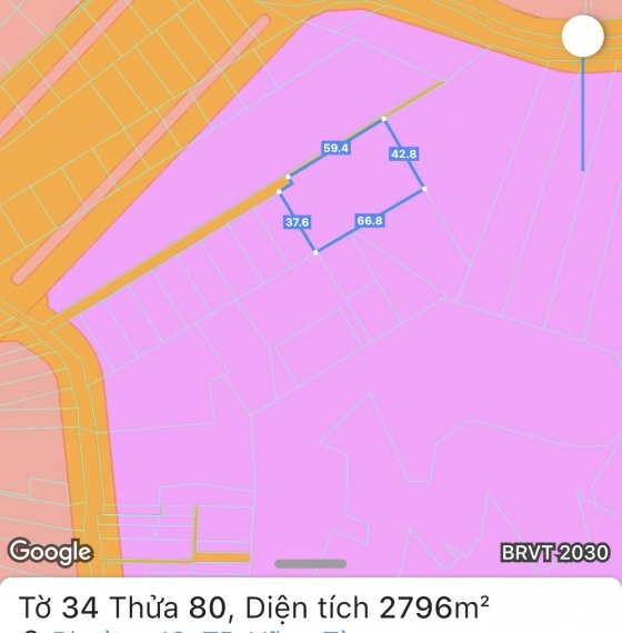 Bán đất giá rẻ gần đường ven biển tỉnh lộ 994 bà rịa Vũng tàu