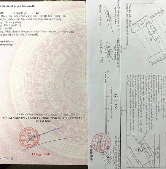 Bán đất hẻm 318 đường 30/4 TP Vũng Tàu