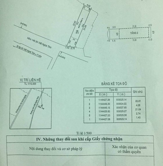 Bán nhà đường xô viết nghệ Tĩnh