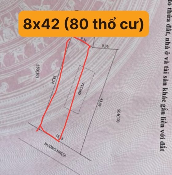 Đất thổ cư Long Tân Đất Đỏ