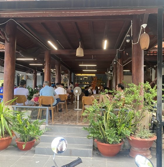 Sang quán coffee  nhà gỗ Vũng Tàu
