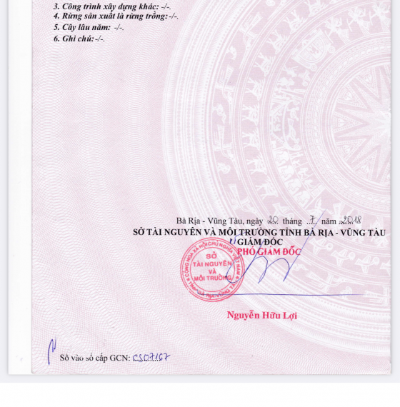Đất thổ cư giá rẻ tỉnh lộ 44A An Ngãi Long Điền bà rịa Vũng tàu