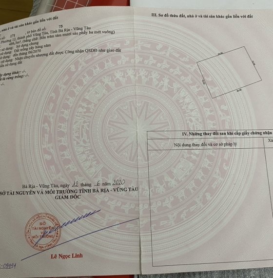 Cần bán Đất giá rẻ đường 2/9 Vũng Tàu