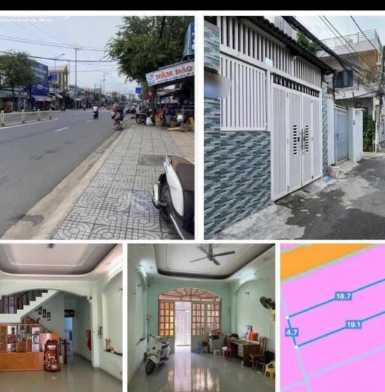 Bán nhà 1 trệt 2 lầu đường 30/4 phường Rạch Dừa, tp Vũng Tàu.