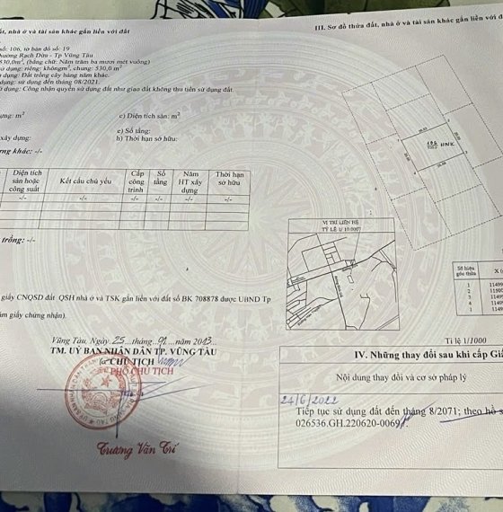 Bán Đất đường 30.4 phường Rạch Dừa tp Vũng Tàu