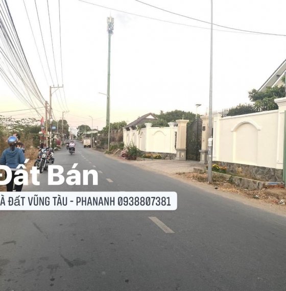 Bán Đất mặt tiền vị trí Đẹp giá rẻ phường 12 Vũng Tàu