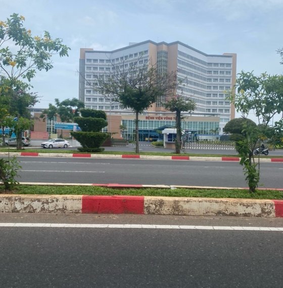 Cho Thuê đất mặt tiền đường 2/9 đối diện cổng bệnh viện mới VT