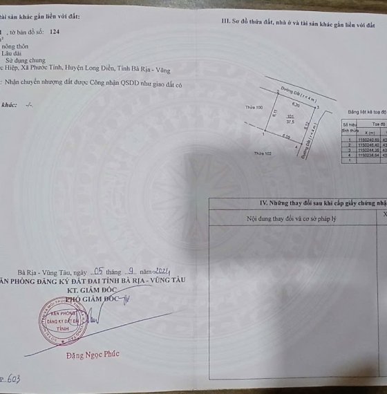 Nhà đất thổ cư 850 triệu